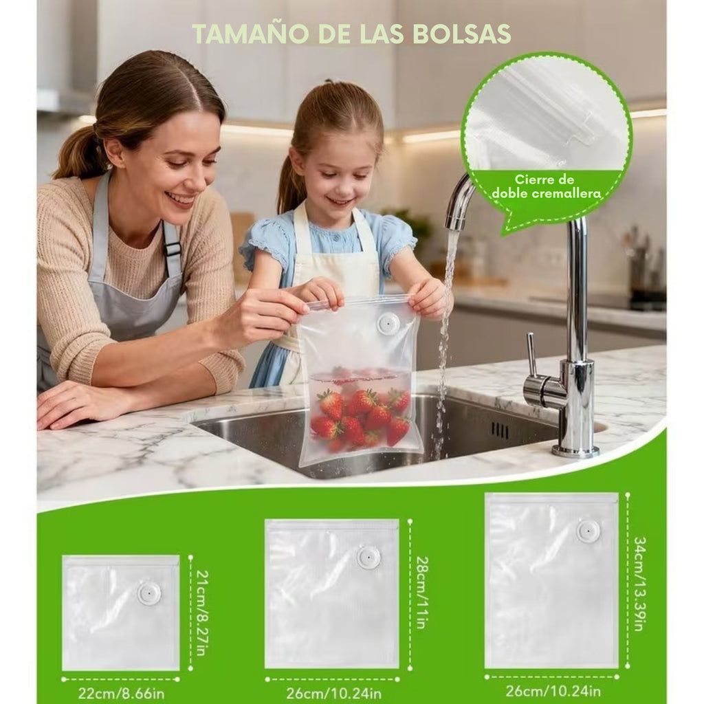 Pack Avanzado (20 bolsas reutilizables)