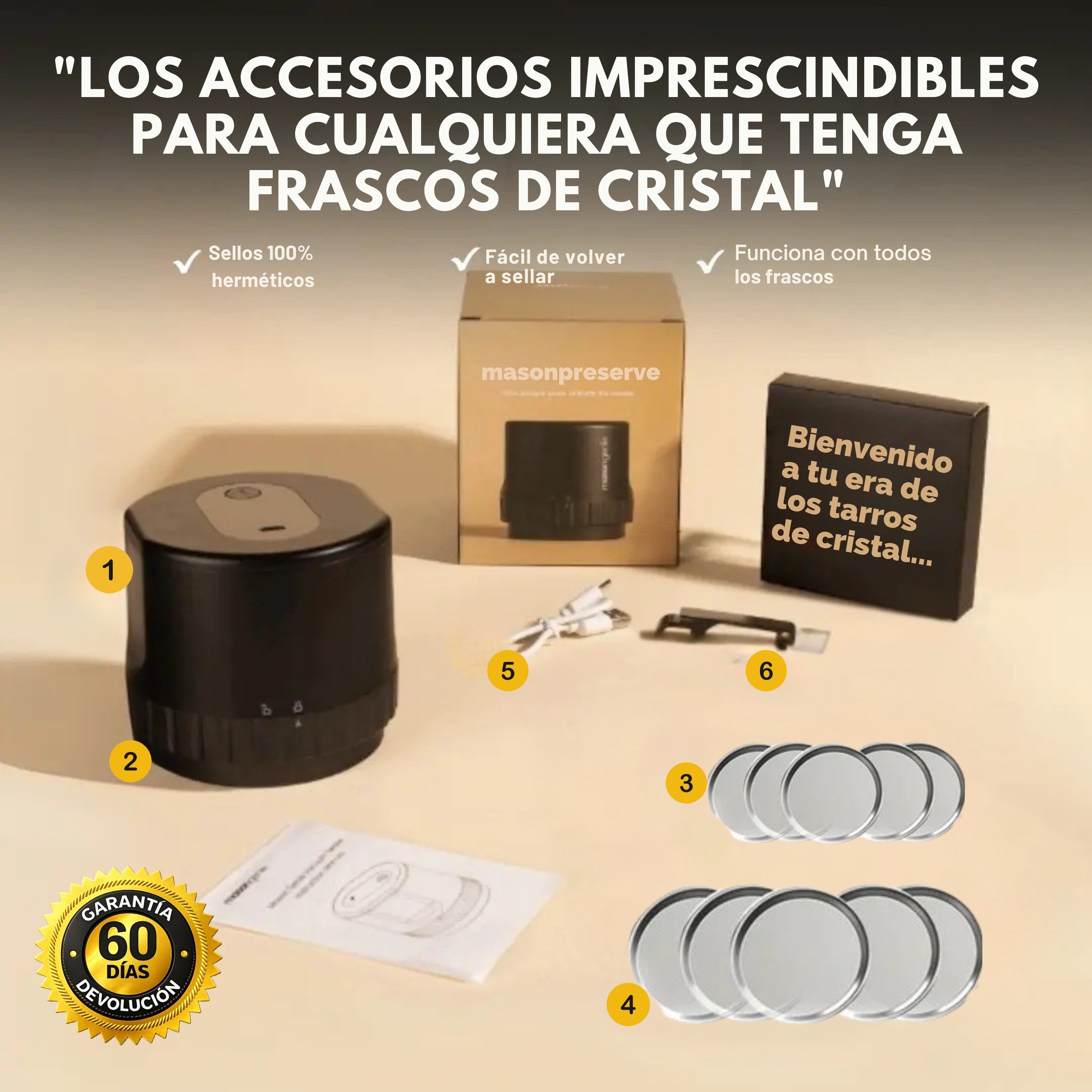 Kit de sellado Mason Preserve®